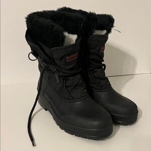 Sorel Black Winter & Rain Boots